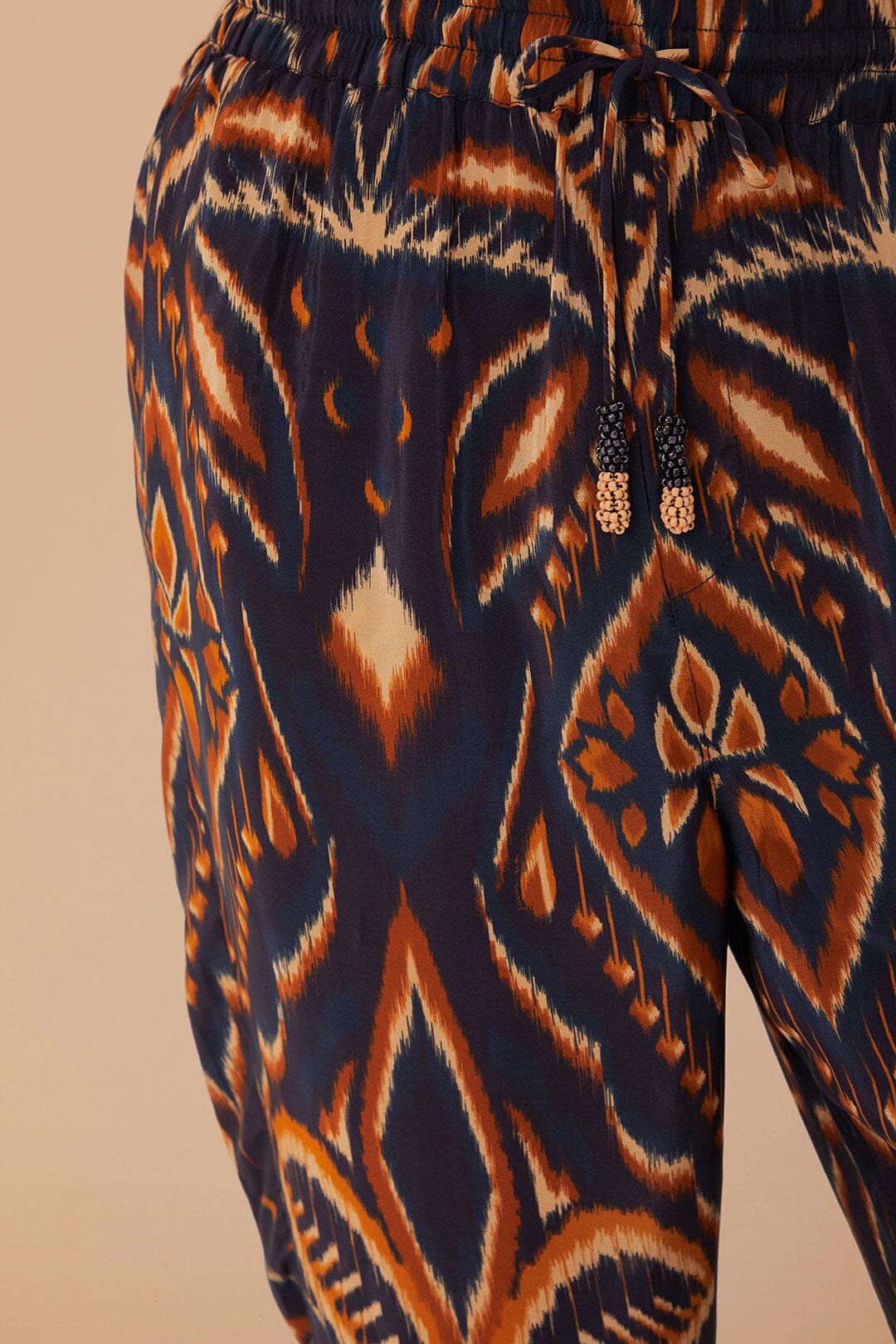 Blue Pineapple Ikat Pants - Image 6