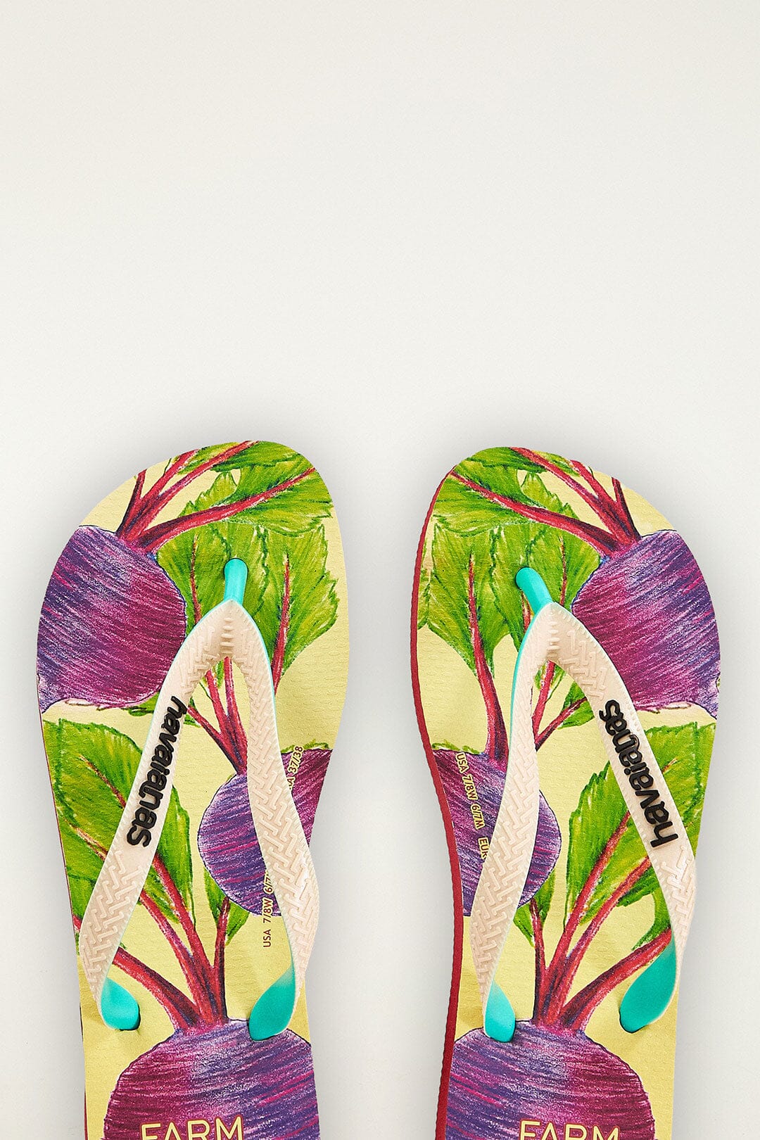 Radish Havaianas Sandals - Image 3
