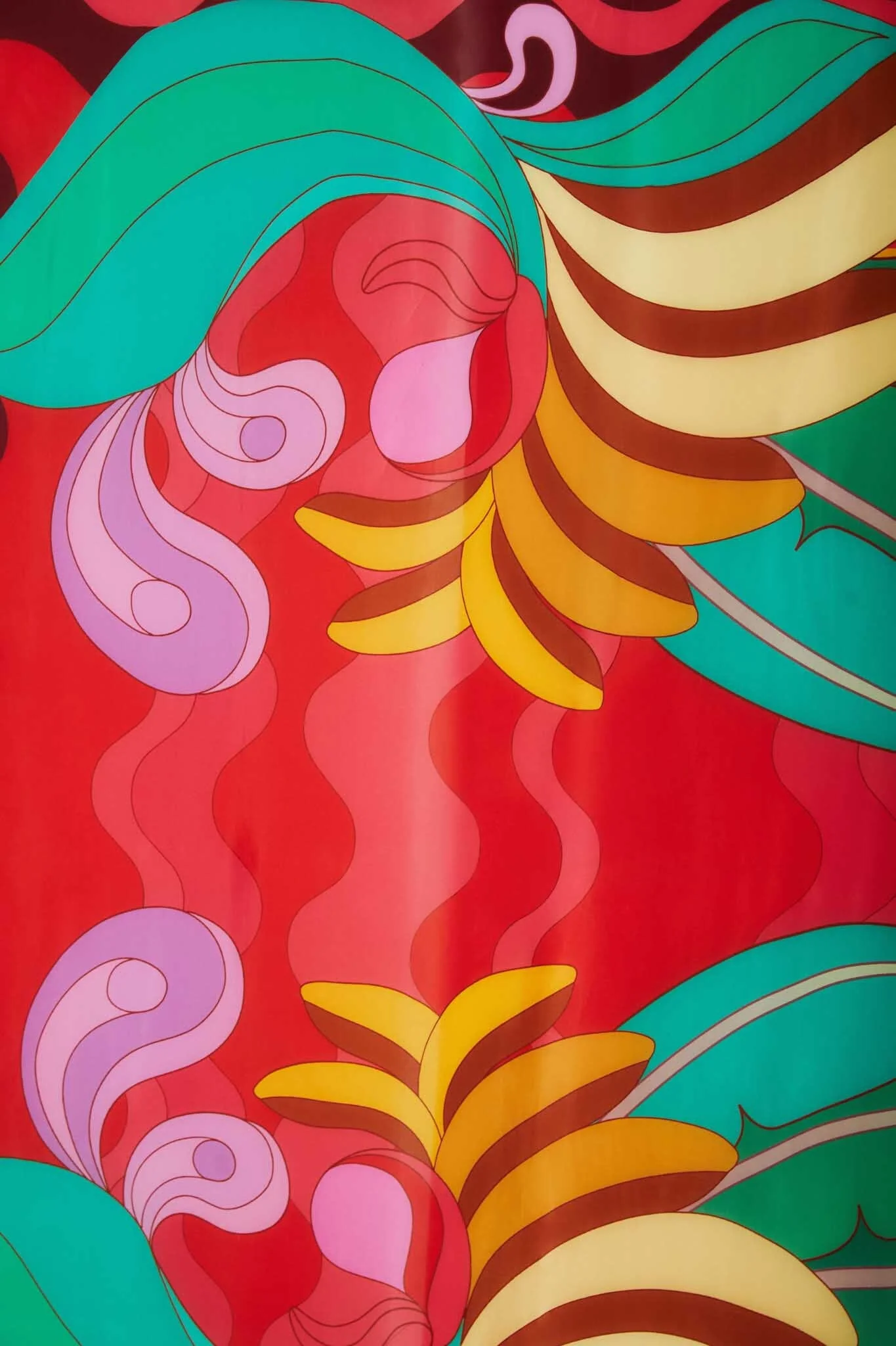 Sarong With Tassel Trim In The Four Corners - Image 5