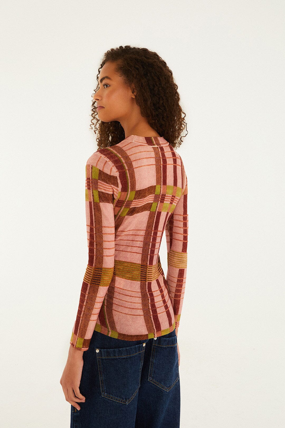 Thalita Long-Sleeve Knitted Top - Image 3
