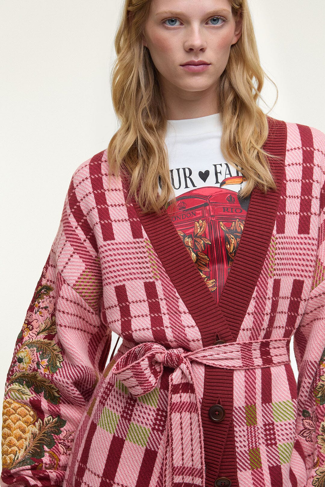 Luisa Embroidered Cardigan - Image 4
