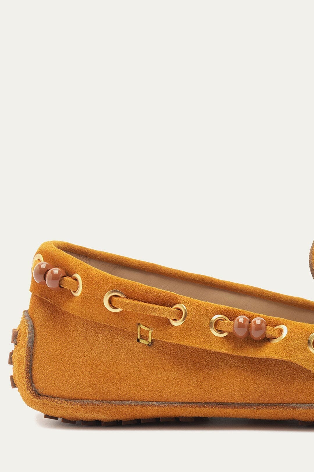 Caramel Tassel Suede Moccasin - Image 6