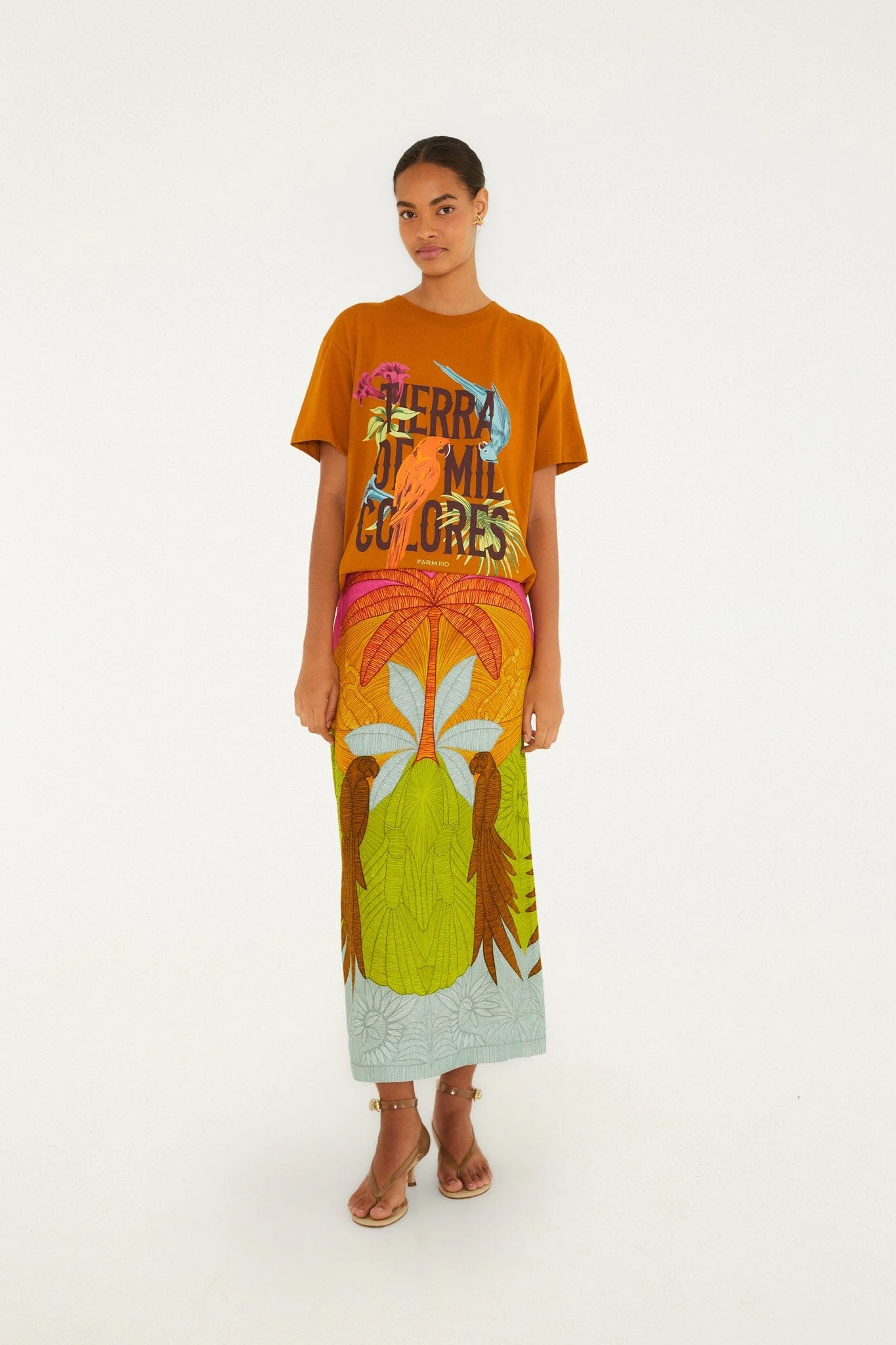 Terra De Mil Colores Organic Cotton Relaxed T-Shirt - Image 4