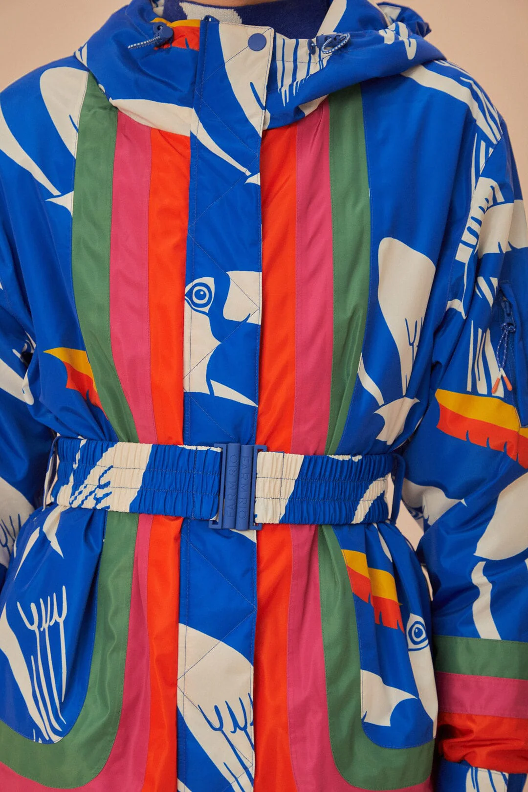 Blue Toucans Ski Jacket - Image 6