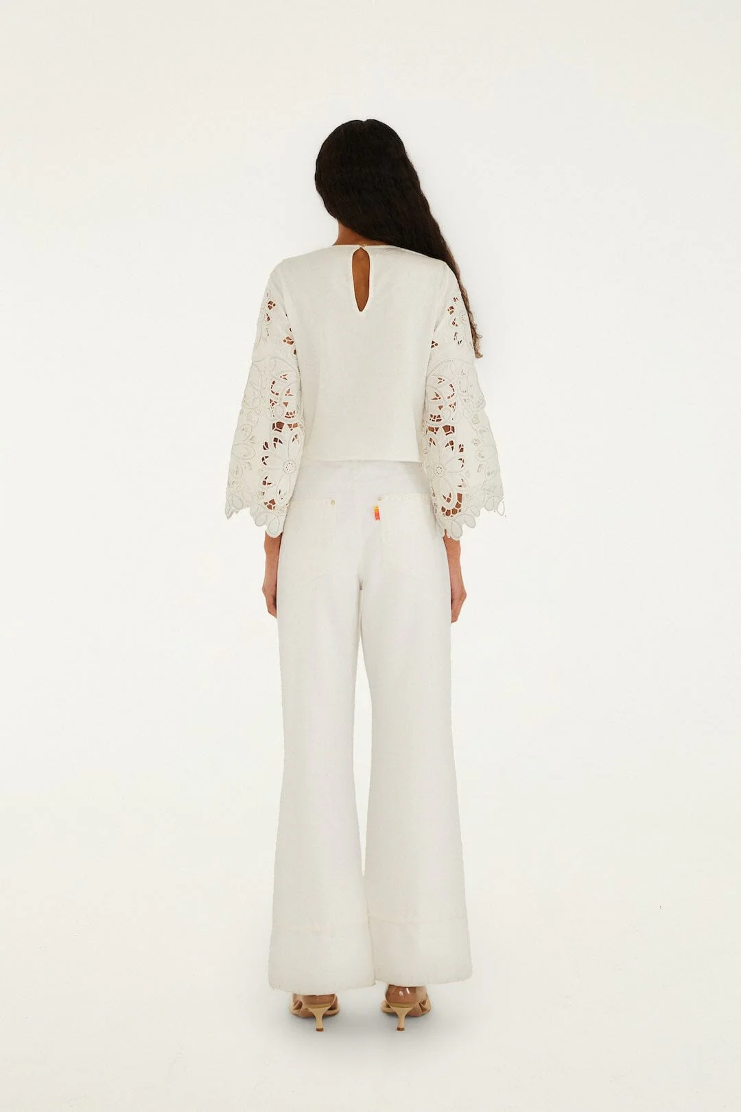 Twill Fringe Pocket Pants - Image 3