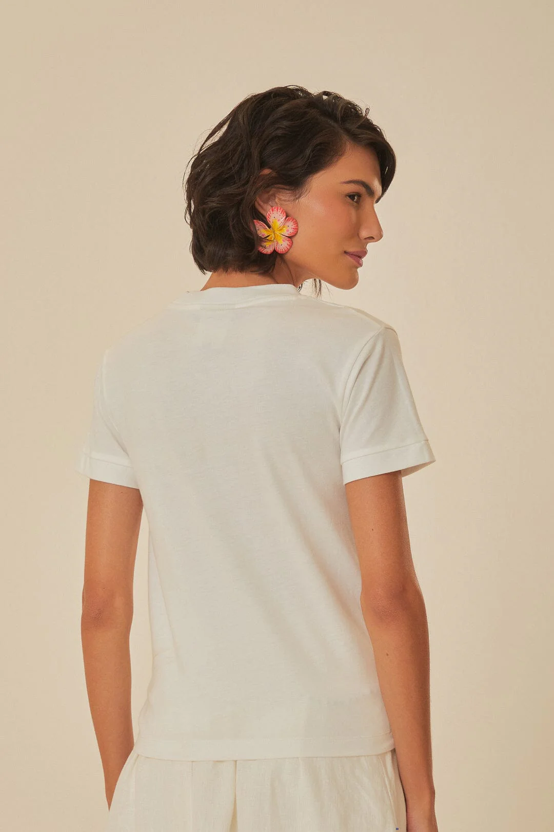 White Sounds Like Brasil Organic Cotton Baby T-Shirt - Image 3