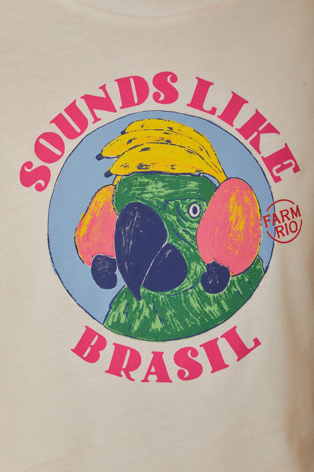 White Sounds Like Brasil Organic Cotton Baby T-Shirt - Image 4