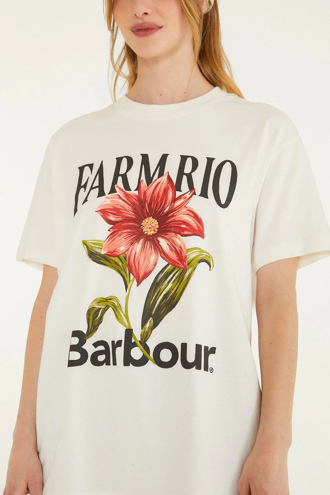 Wild Flower Cream T-Shirt - Image 3