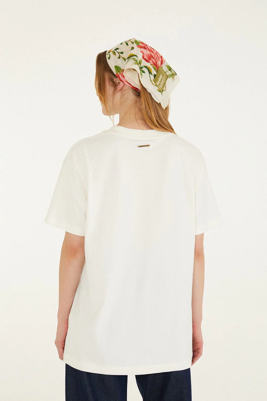 Wild Flower Cream T-Shirt - Image 5