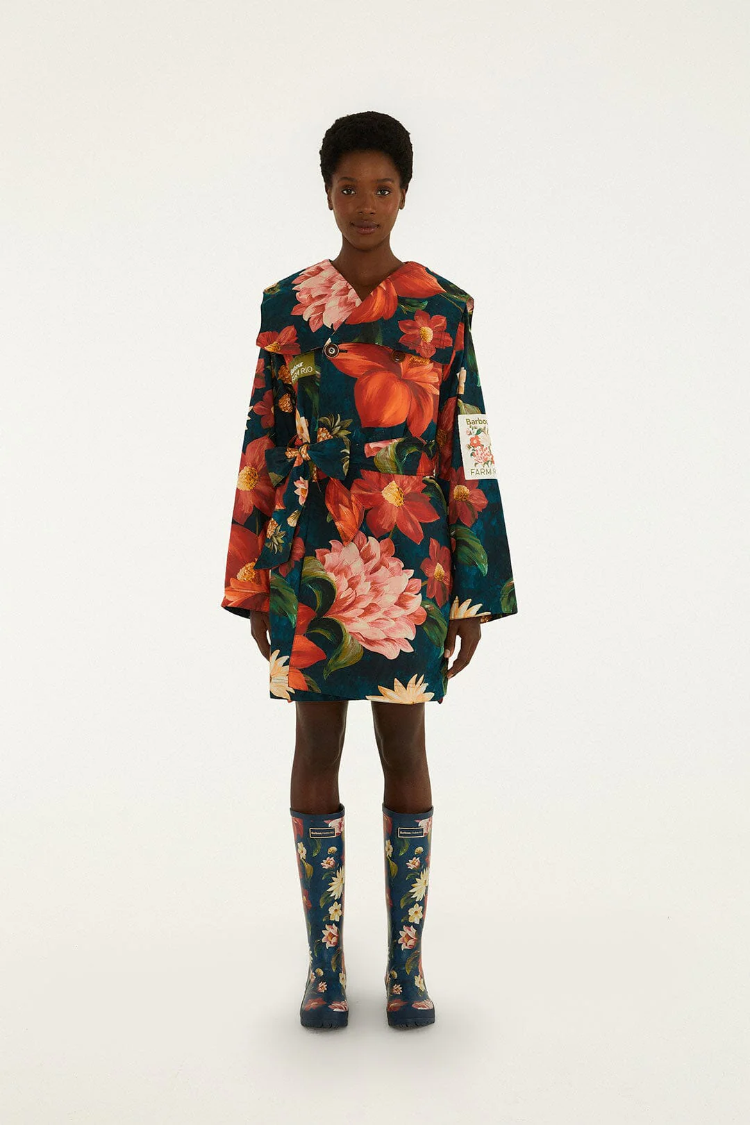 Wild Flower Tench Coat - Image 5