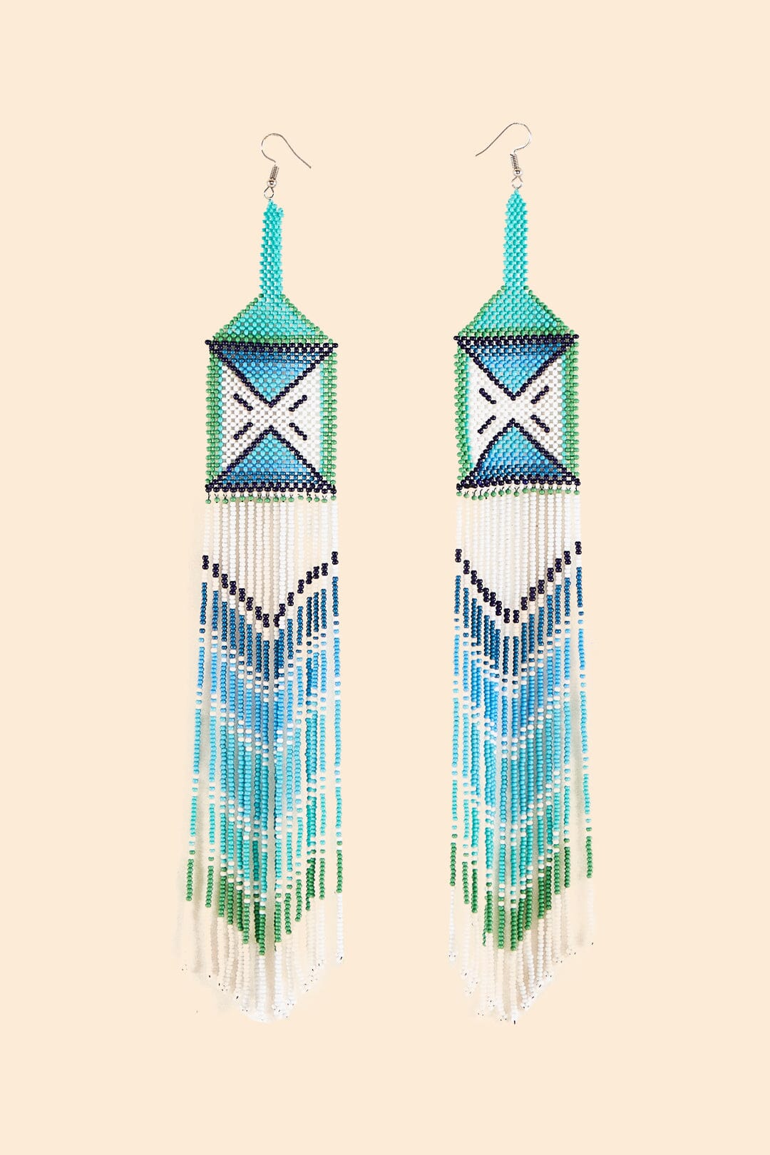 Yawanawa Maxi Beaded Earrings - Image 3